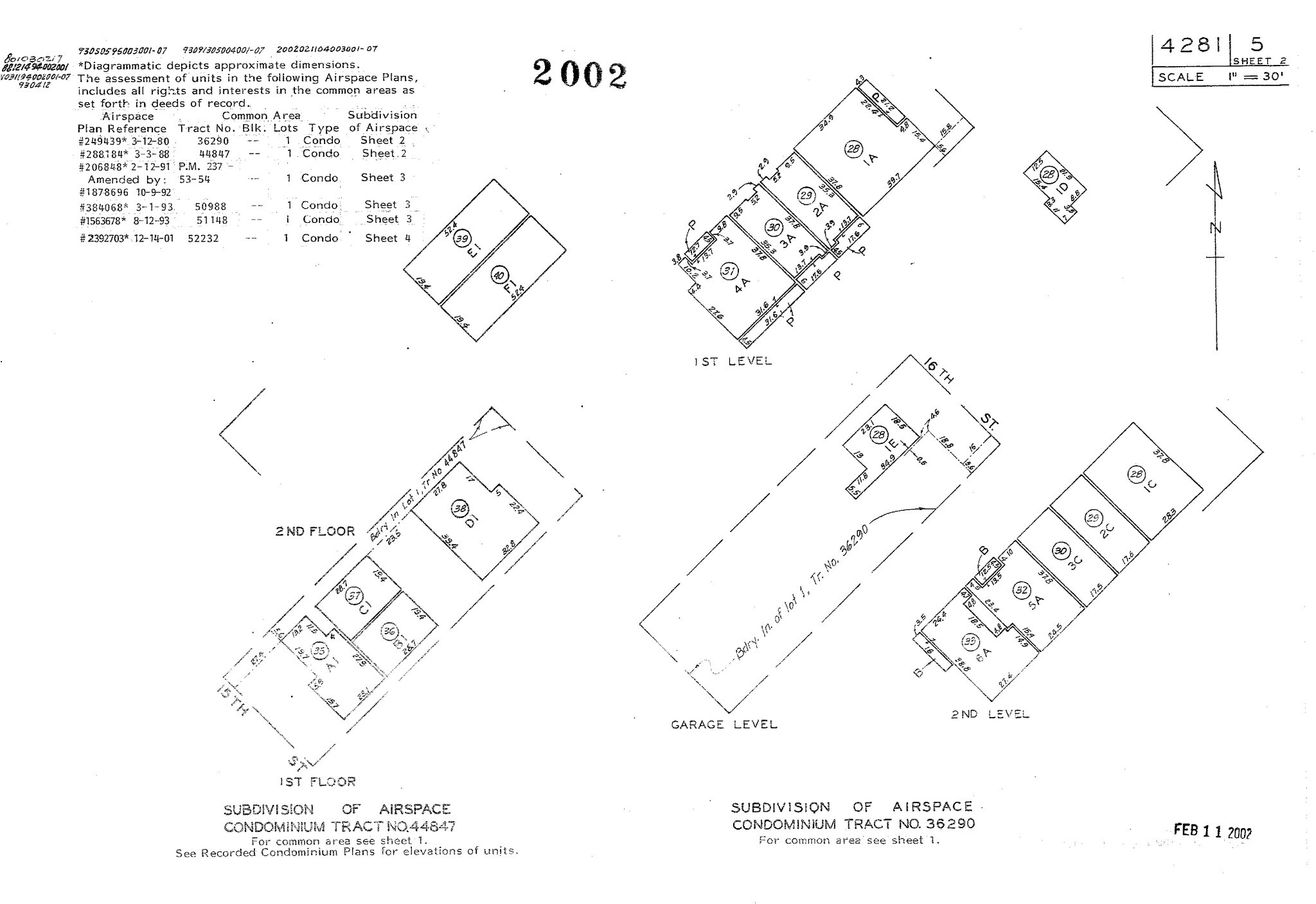 1511 Wilshire Blvd, Santa Monica, CA à vendre Plan cadastral– Image 1 sur 6