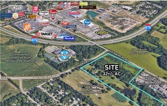 SE Corner of Clyo Rd & Feedwire rd, Sugarcreek Township, OH - VUE AÉRIENNE  vue de carte