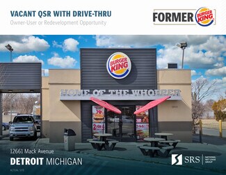 Plus de détails pour 12661 Mack Ave, Detroit, MI - Local commercial à vendre