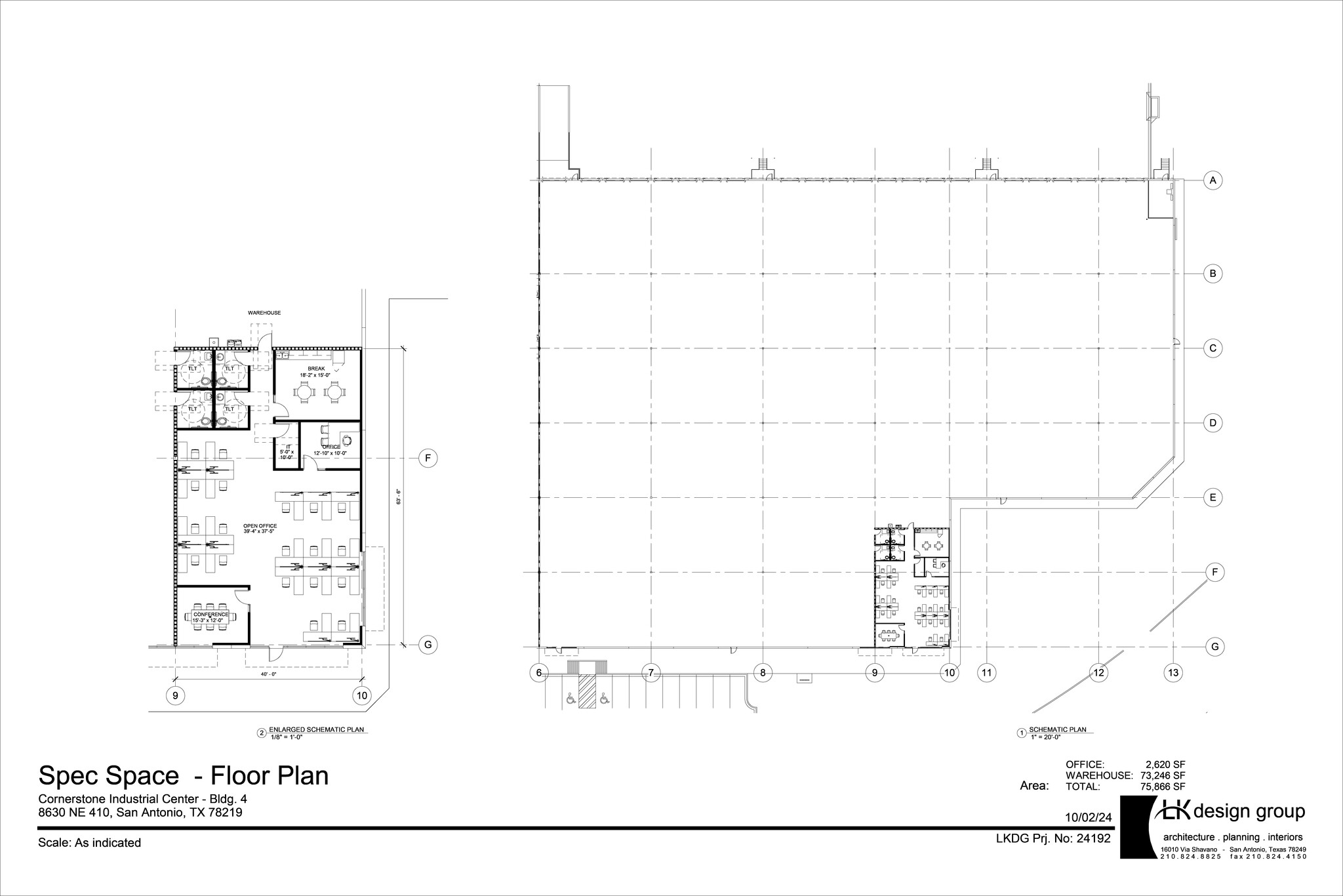 8562 NE Loop 410, San Antonio, TX à louer Plan d’étage– Image 1 sur 1