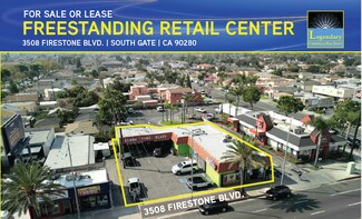 Plus de détails pour 3508 Firestone Blvd, South Gate, CA - Local commercial à vendre
