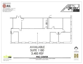 101-115 W Washington St, Indianapolis, IN à louer Plan d’étage– Image 1 sur 1