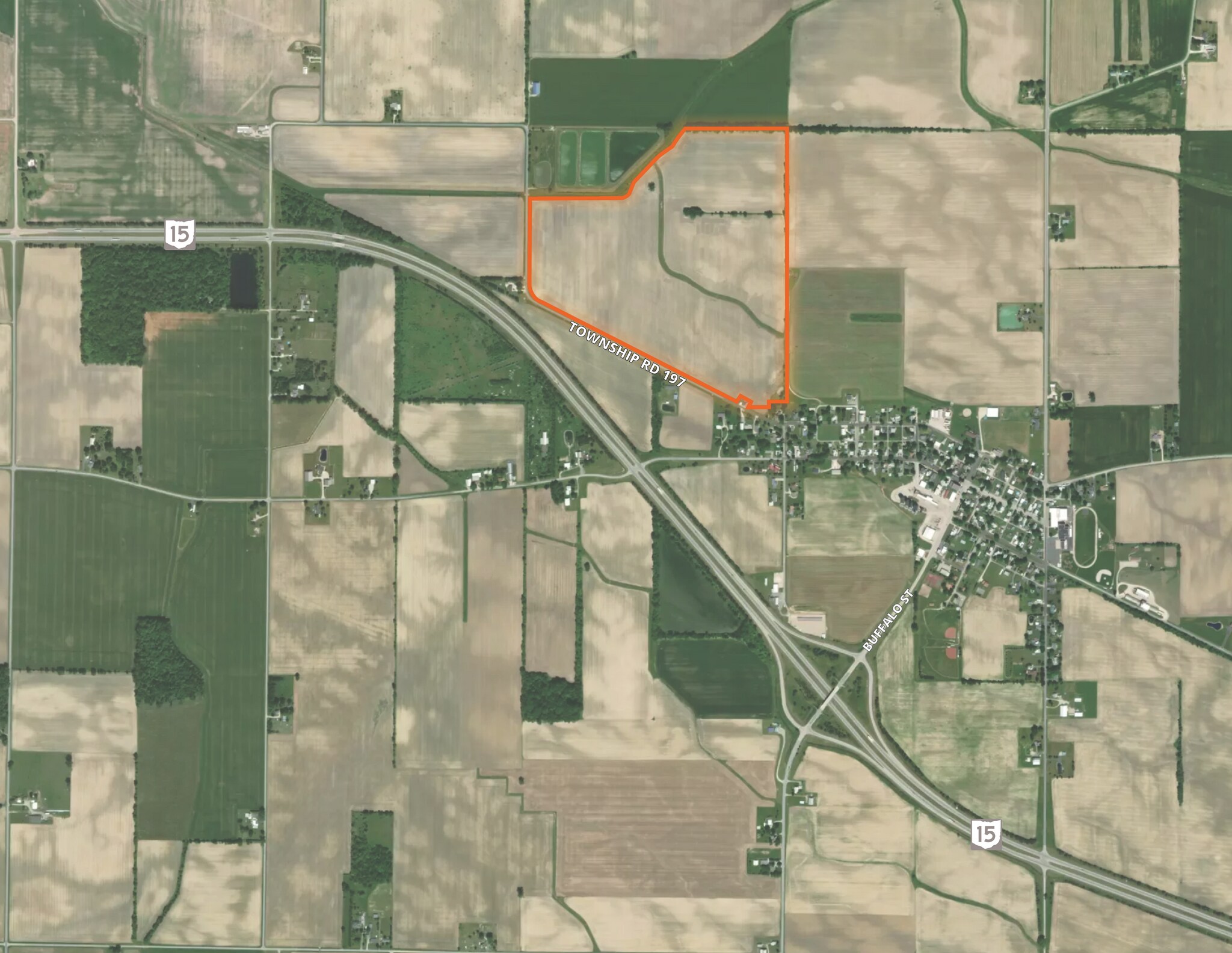 TOWNSHIP RD 197, Vanlue, OH à vendre Photo de l’immeuble– Image 1 sur 2
