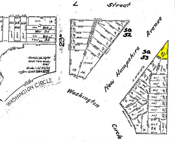 1011 New Hampshire Ave NW, Washington, DC à vendre - Plan cadastral – Image 3 sur 44