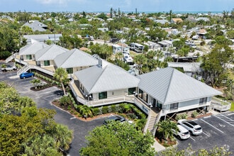 1101 Periwinkle Way, Sanibel, FL - Vue aérienne vue de carte - Image1