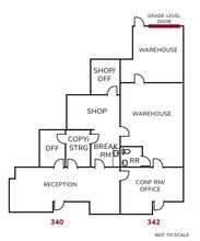 340-358 State Pl, Escondido, CA à louer Plan d’étage– Image 1 sur 2