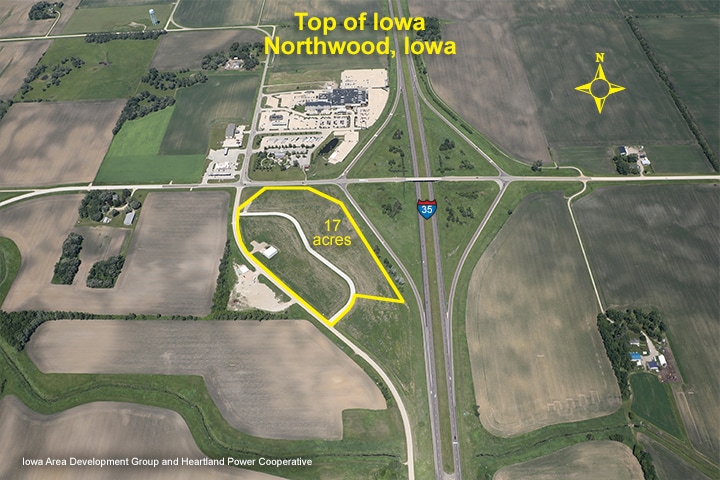 I-35 & Highway 105, Northwood, IA à vendre Aérien– Image 1 sur 4