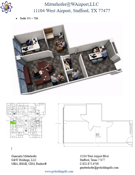 11104 W Airport Blvd, Stafford, TX à louer Photo intérieure– Image 1 sur 1