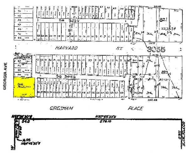 2833 Georgia Ave NW, Washington, DC à louer - Plan cadastral – Image 3 sur 13