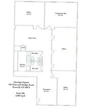 920 Holcomb Bridge Rd, Roswell, GA à louer Plan d’étage– Image 1 sur 14