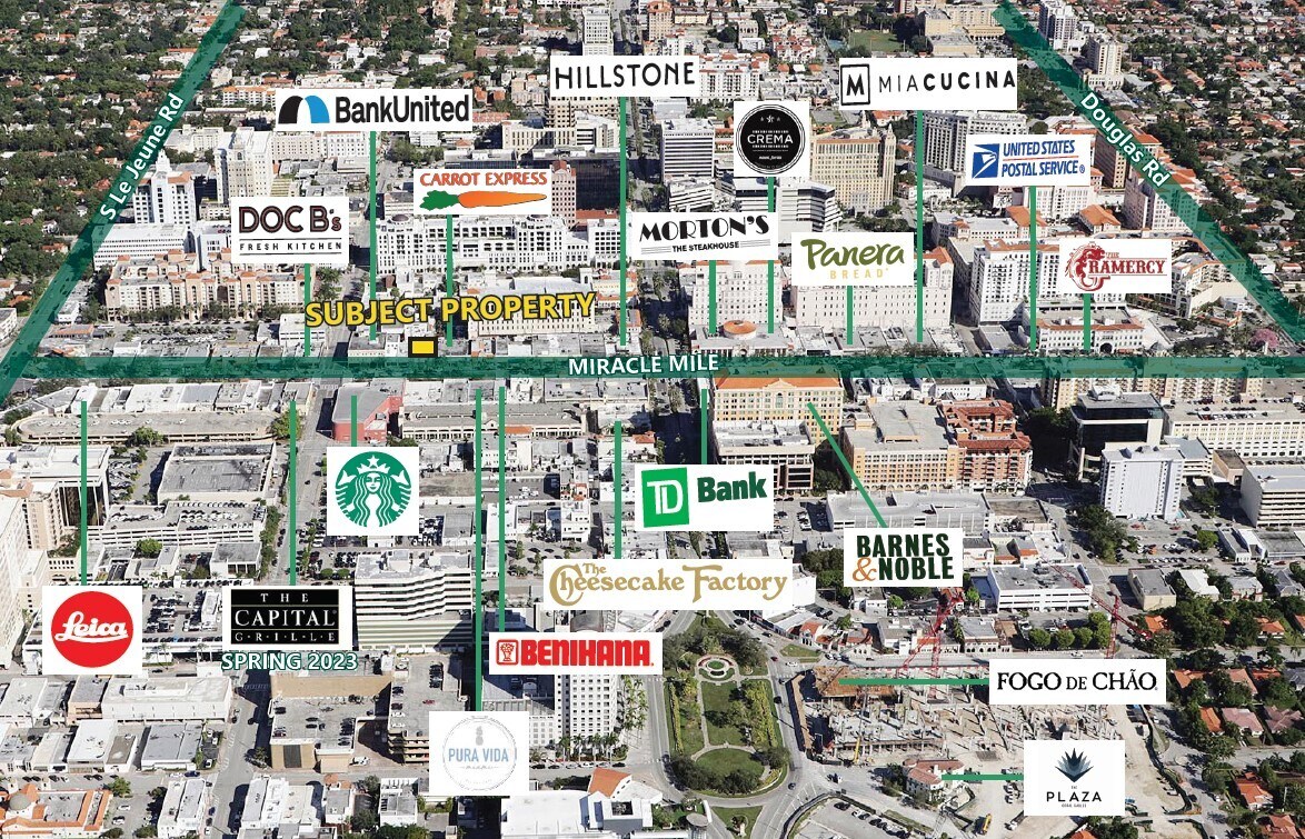 269-275 Miracle Mile, Miami, FL à louer Photo de l’immeuble– Image 1 sur 7