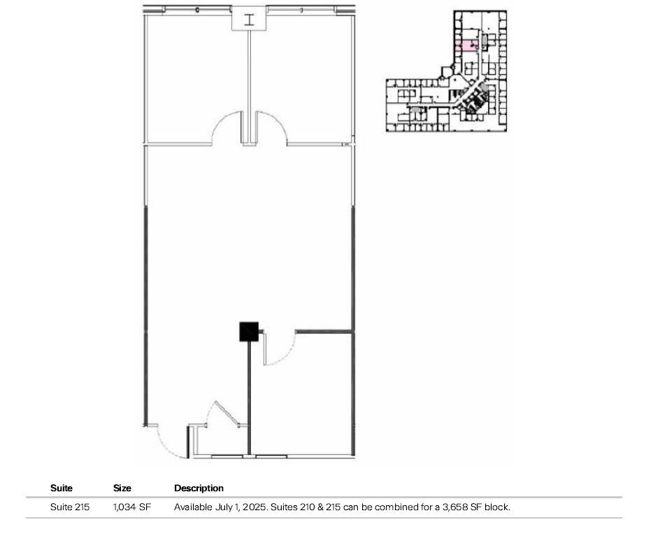9200-9211 Corporate Blvd, Rockville, MD à louer Plan d’étage– Image 1 sur 1