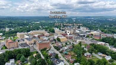 207 S Heber St, Beckley, WV - Vue aérienne vue de carte - Image1