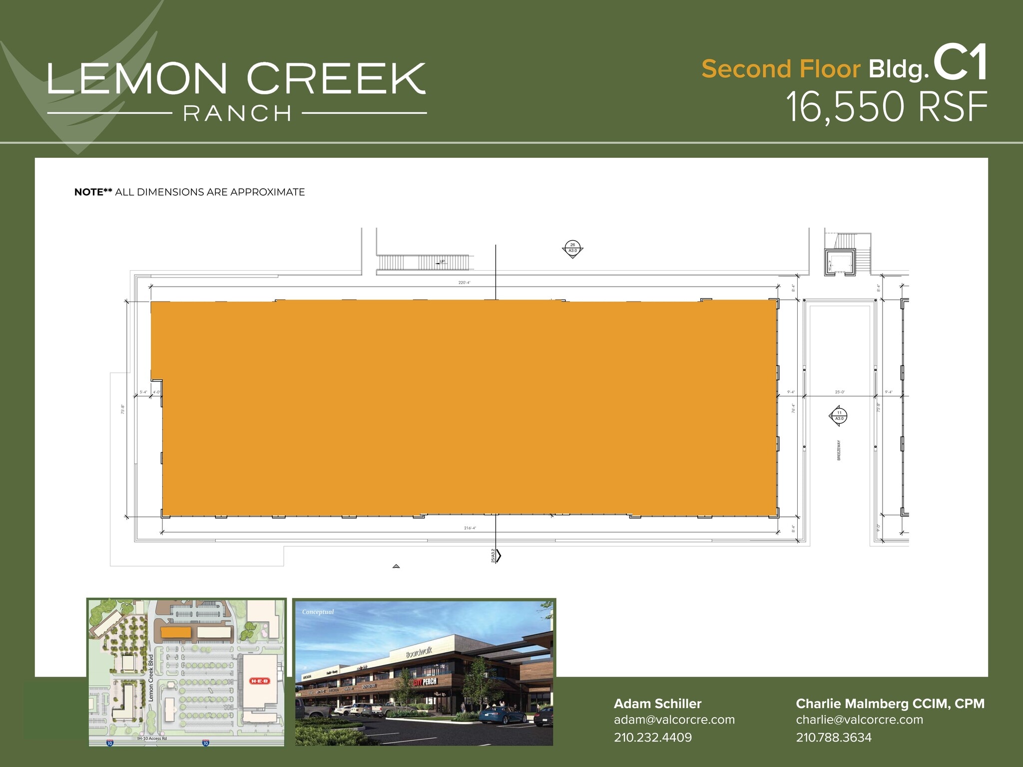 I-10 W & Balcones Creek Dr, Boerne, TX à louer Plan de site– Image 1 sur 3
