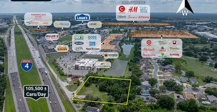 701 Union Dr, Lakeland, FL - Vue aérienne vue de carte - Image1