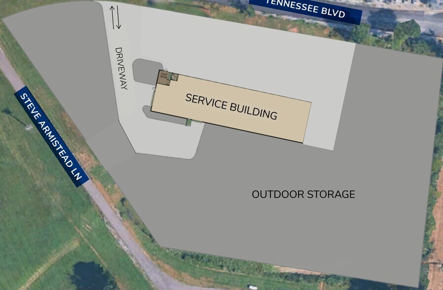 1030 Tennessee Blvd, Lebanon, TN à louer - Plan de site – Image 3 sur 4