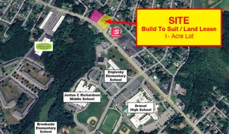 Plus de détails pour 1655 Lakeview Ave, Dracut, MA - Terrain à louer
