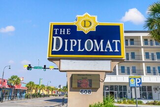 Plus de détails pour 606 N Ocean Blvd, Myrtle Beach, SC - Hôtellerie à vendre