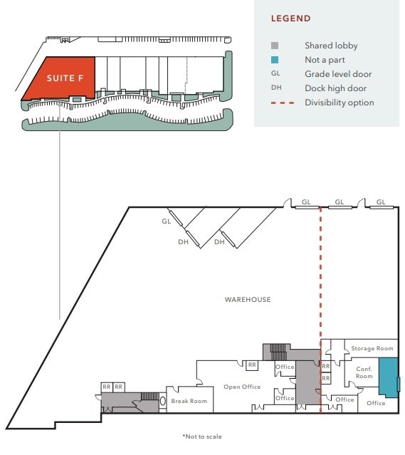 2820-2834 La Mirada Dr, Vista, CA à louer Plan d’étage– Image 1 sur 1