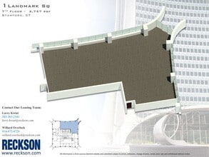 1 Landmark Sq, Stamford, CT à louer Plan d’étage– Image 1 sur 1