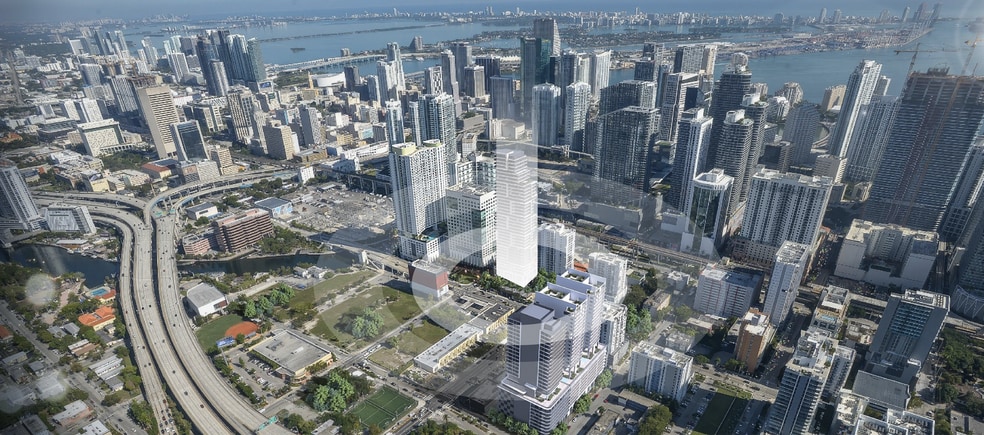 150 SW 7th St, Miami, FL à vendre - Aérien – Image 1 sur 8