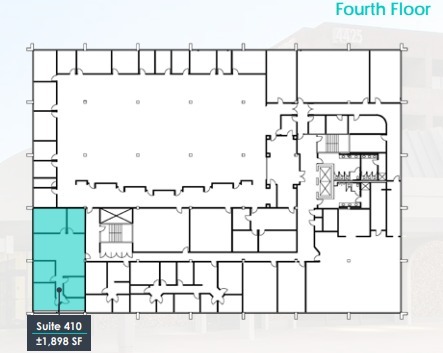 4425 W Olive Ave, Glendale, AZ à louer Plan d’étage– Image 1 sur 1