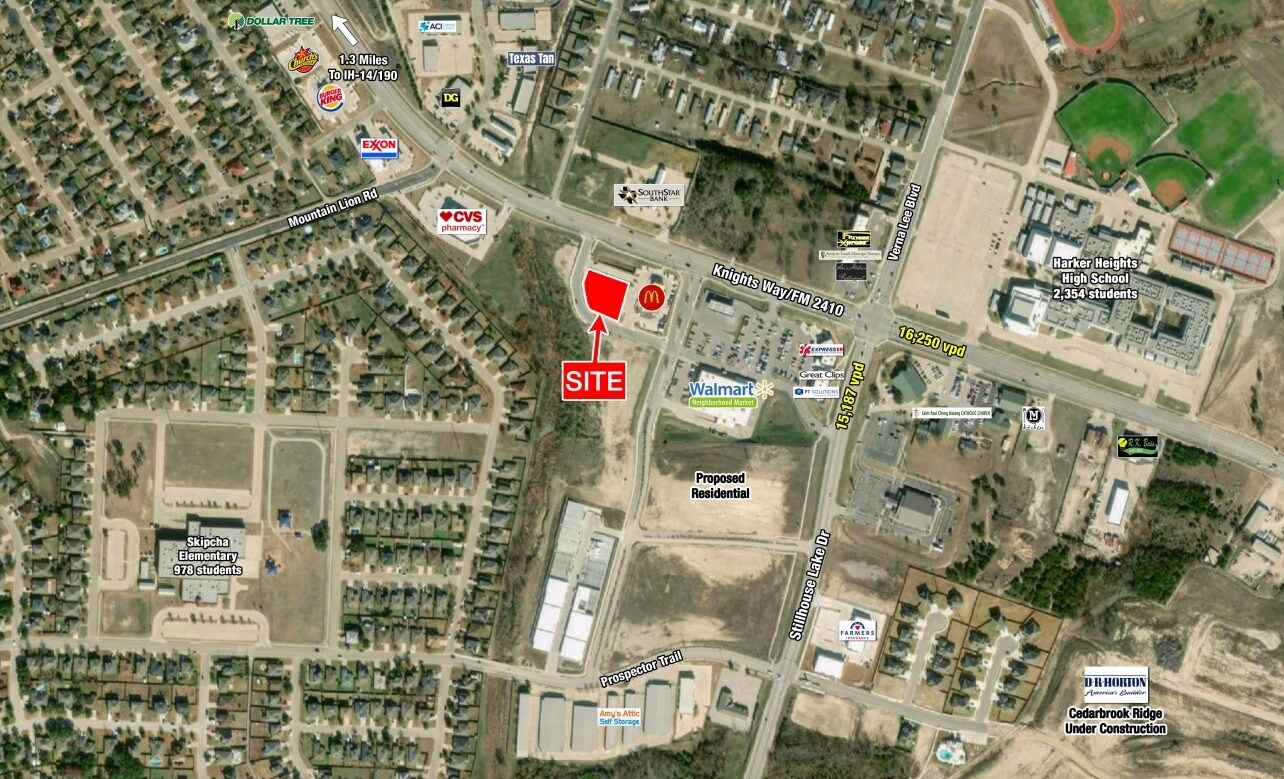 920 Knights Way, Harker Heights, TX à vendre Photo principale– Image 1 sur 6