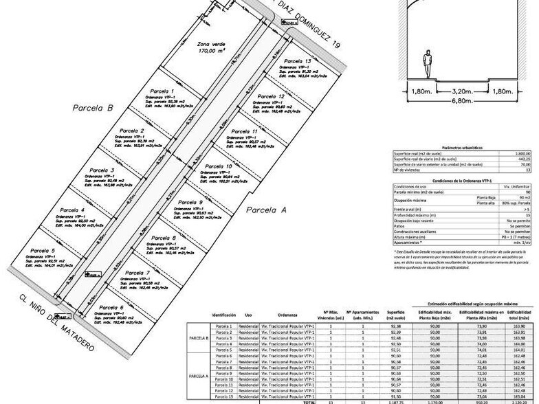 Terrain dans El Puerto de Santa María, Cádiz à vendre - Plan de site – Image 2 sur 2