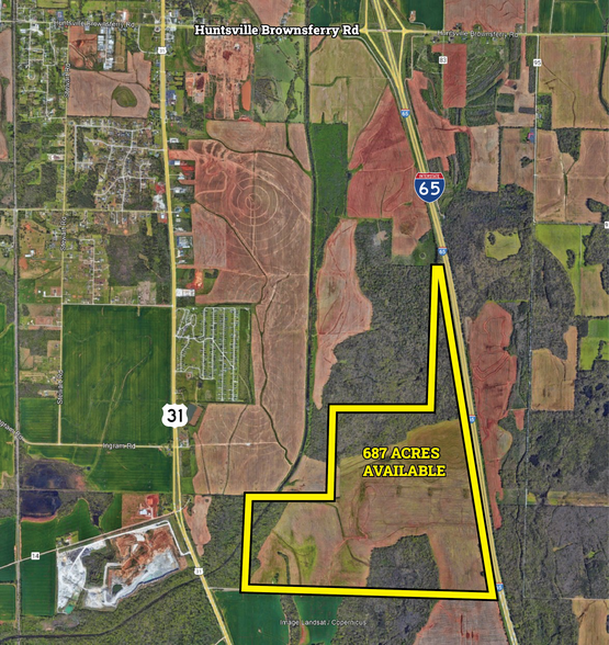 Martin Line @ I-65 rd, Tanner, AL à vendre - Photo principale – Image 1 sur 2