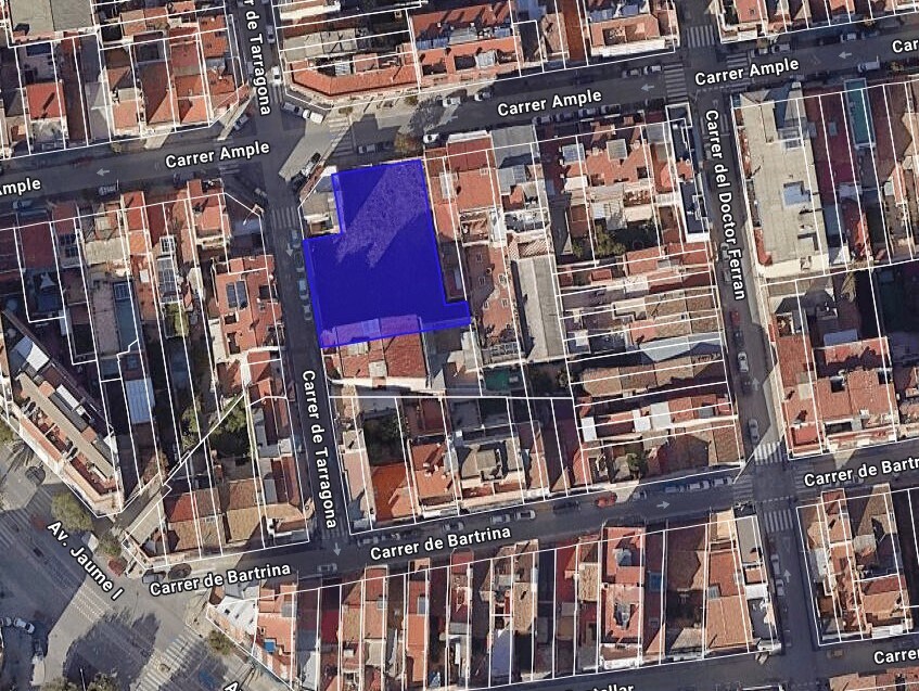 Carrer Ample, 196, Terrassa, Barcelona à vendre Plan cadastral– Image 1 sur 3