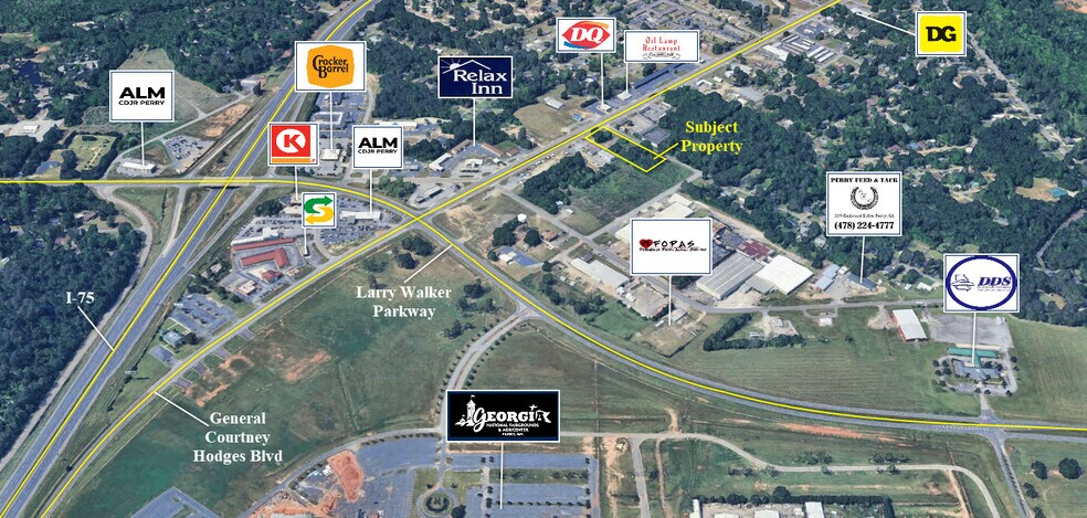 340 General Courtney Hodges Blvd, Perry, GA à vendre - Photo de l’immeuble – Image 2 sur 2