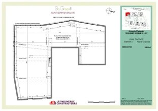 Local commercial dans Saint-Germain-en-Laye à louer Plan d’étage– Image 1 sur 1
