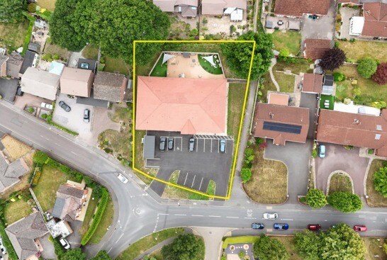 19 Church Hl, Verwood à vendre - Aérien – Image 3 sur 3