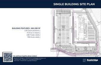 3667 Global Way, San Antonio, TX à louer Plan d’étage– Image 2 sur 3