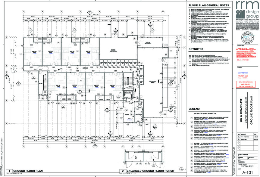 401 W Grand Ave, Grover Beach, CA à louer - Plan d’étage – Image 3 sur 5