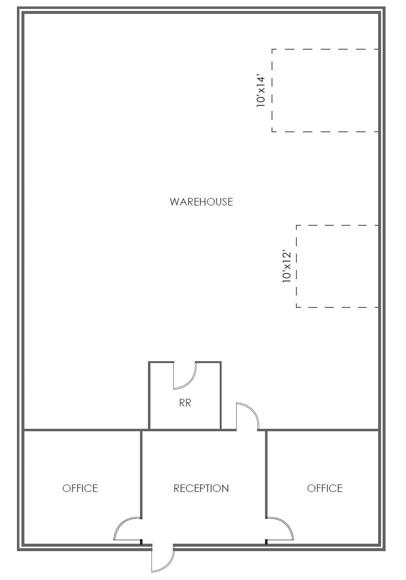 216-228 S Clark Dr, Tempe, AZ à louer Plan d’étage– Image 1 sur 7