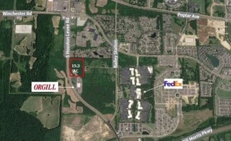 Plus de détails pour Houston Levee Rd, Collierville, TN - Terrain à vendre