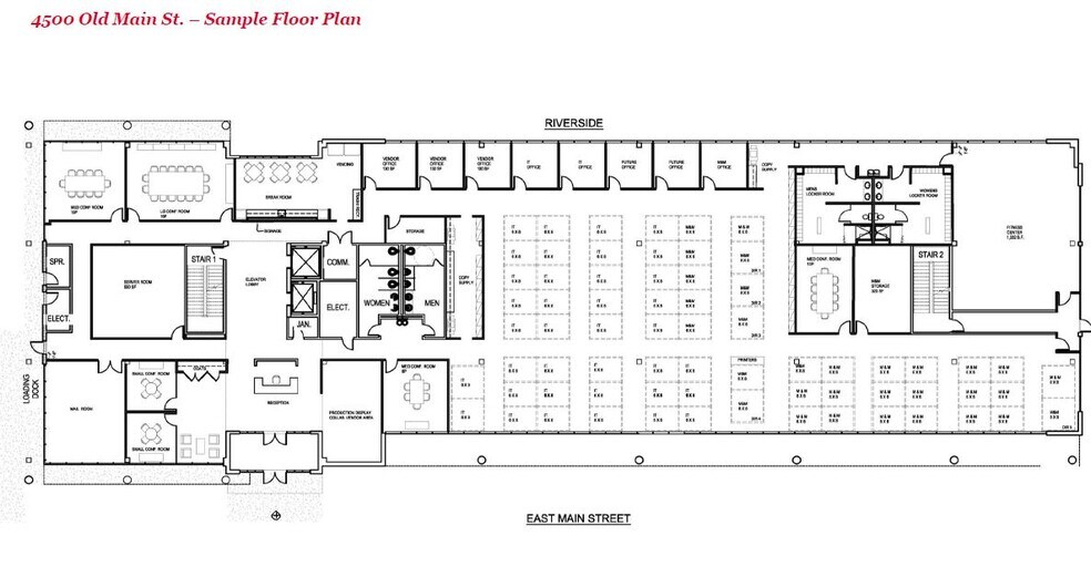4500 Old Main St, Richmond, VA à louer - Plan d’étage – Image 3 sur 4