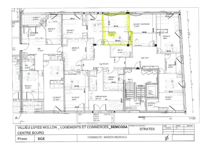 35 Rue De La Gare, Villieu-Loyes-Mollon à louer - Plan d’étage – Image 2 sur 3