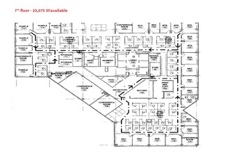 100 S Charles St, Baltimore, MD à louer Plan d’étage– Image 1 sur 1