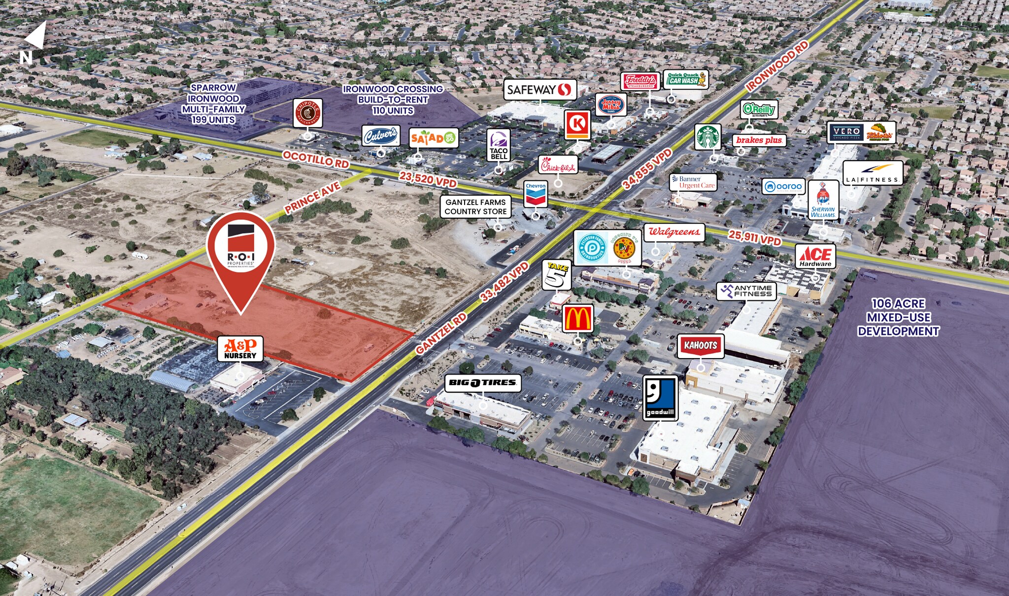 40453 N Prince Ave, San Tan Valley, AZ à vendre Photo principale– Image 1 sur 3