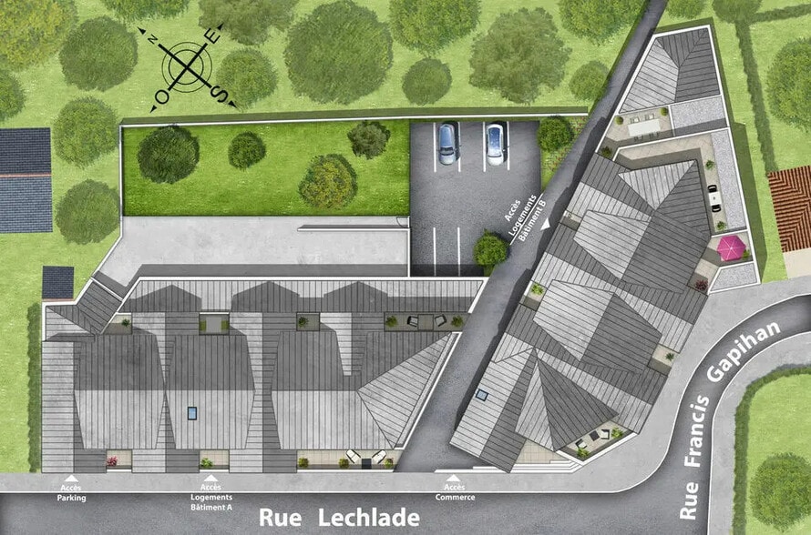 4 Rue De Lechlade, La Chapelle-des-Fougeretz à louer - Photo de l’immeuble – Image 2 sur 3