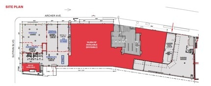 147- 40 Archer Ave, Jamaica, NY à louer Plan d’étage– Image 1 sur 1