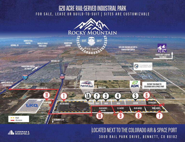 TBD E. Colfax, Bennett, CO à louer - Photo principale – Image 1 sur 4