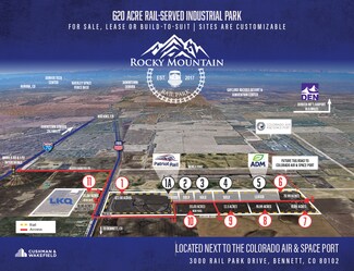 Plus de détails pour TBD E. Colfax, Bennett, CO - Industriel/Logistique à louer