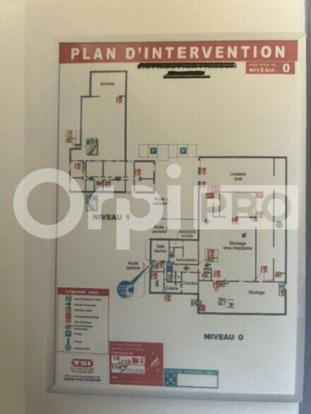 Local d'activités dans Coulommiers à vendre - Plan d’étage – Image 3 sur 4