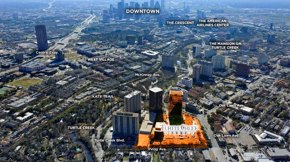 3838 Oak Lawn Ave, Dallas, TX à louer - Aérien – Image 3 sur 24