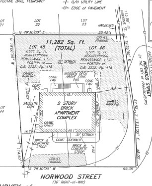 620 Norwood St, Harrisonburg, VA à vendre - Plan cadastral – Image 2 sur 3