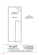 21610 Lassen St, Chatsworth, CA à louer Plan d’étage– Image 1 sur 1