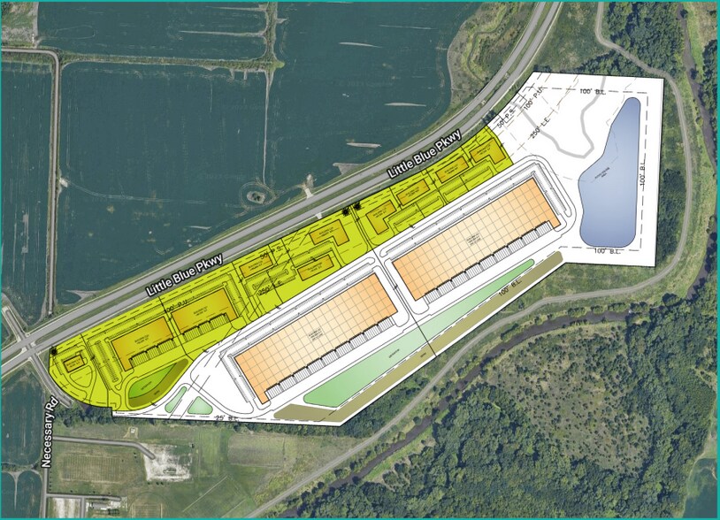 EastGate Commerce Center South at S Necessary Rd, Independence, MO à vendre - Plan de site – Image 2 sur 2